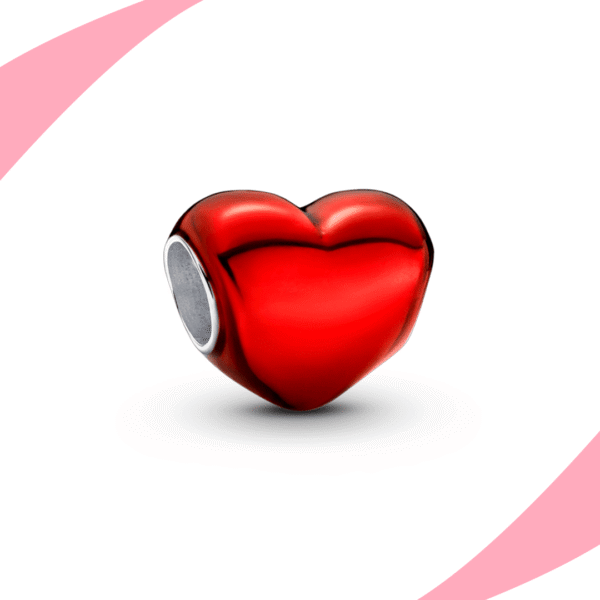 Charm Corazón rojo