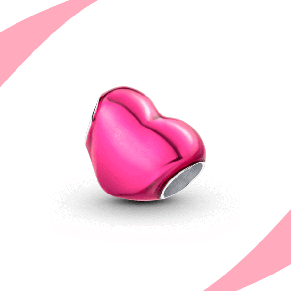 Charm Corazón Rosa - Imagen 2