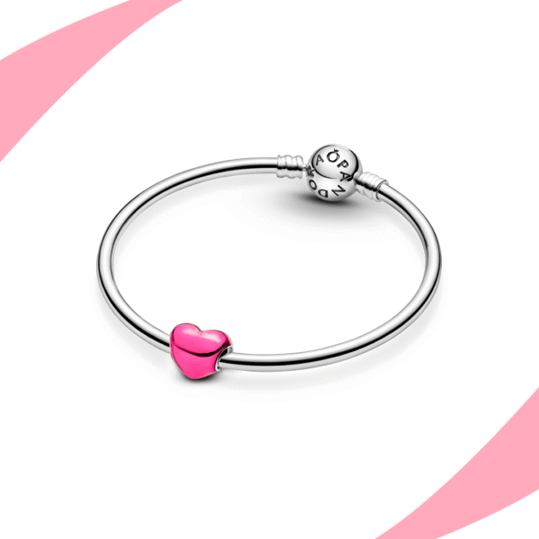 Charm Corazón Rosa - Imagen 3