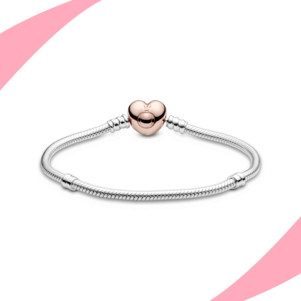 Pulsera Corazón Gold Rose