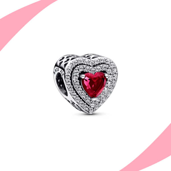 Charm Corazón Rubí - Imagen 2