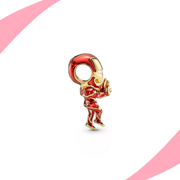 Charm Heroe Armadura Roja - Imagen 2