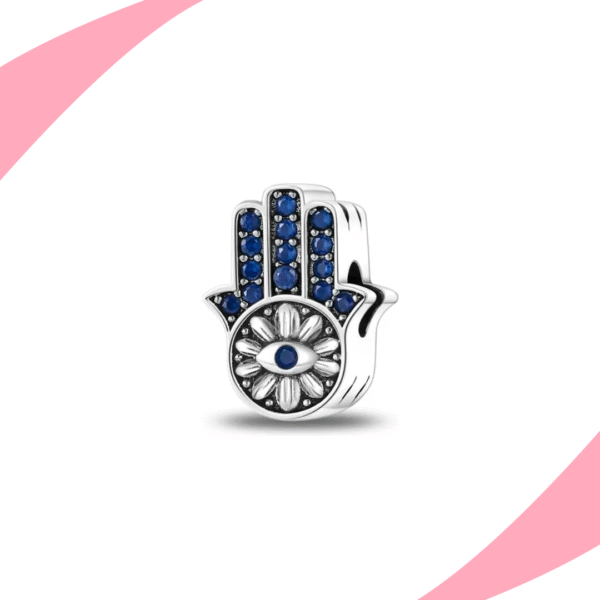 Charm Mano Azul del Destino
