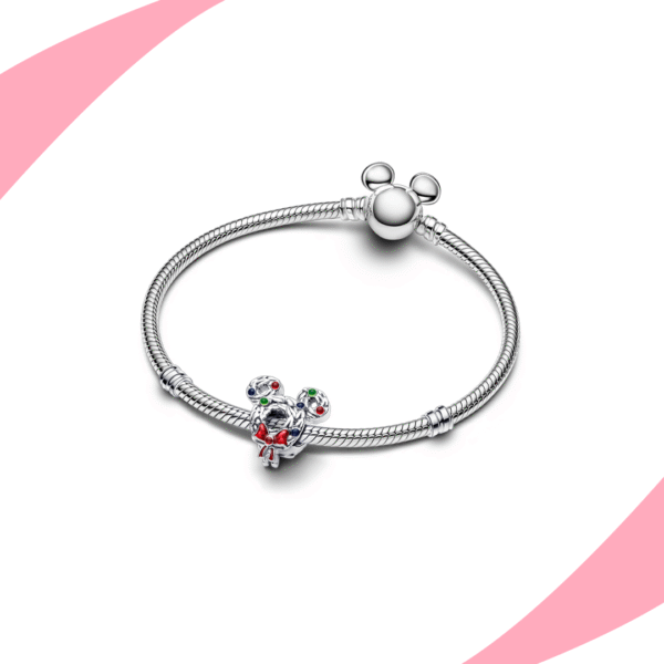 Charm Corona Navideña Mickey - Imagen 3