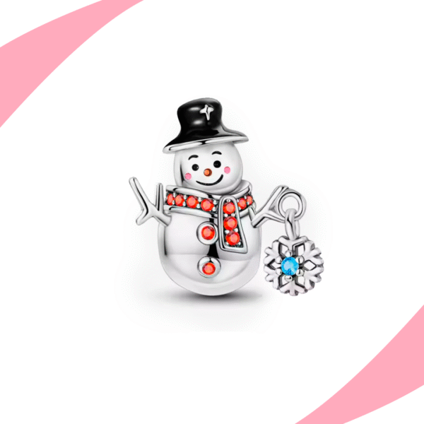 Charm Muñeco de Nieve