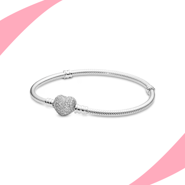Pulsera Corazón Cristal