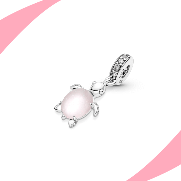 Charm Tortuga Rosa - Imagen 2
