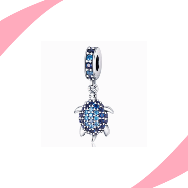 Charm Tortuga Diamante