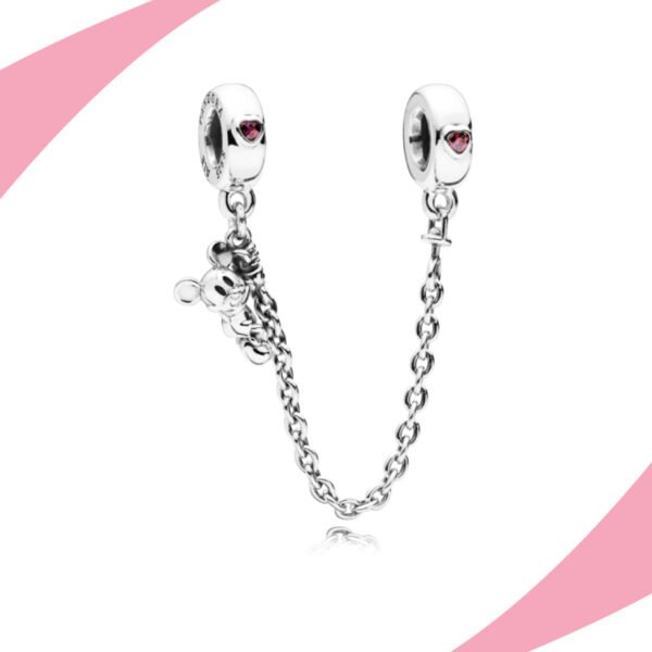 Charm Cadena de Seguridad Mickey