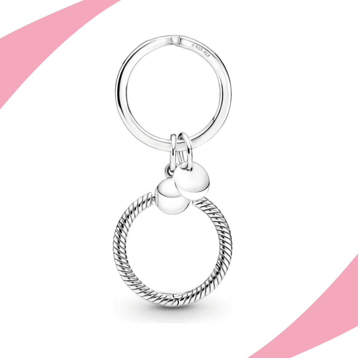 Llavero Corto para Charms