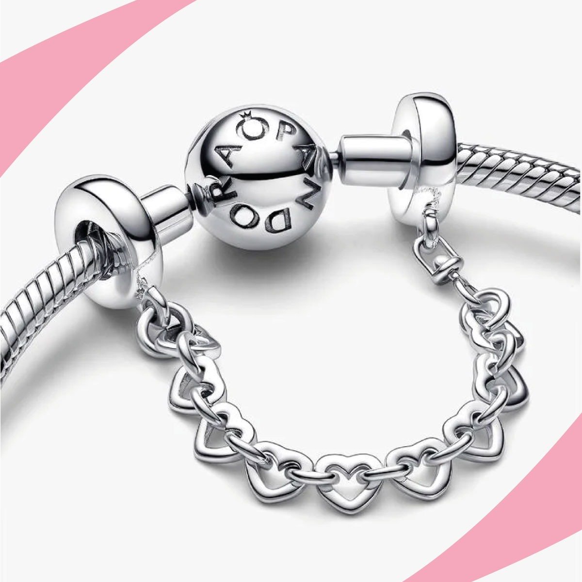 Cadena de Seguridad Corazones - Imagen 2