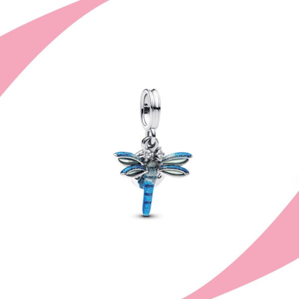 Charm Libelula Azul