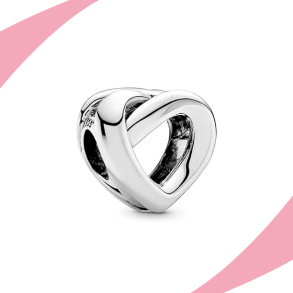 Charm Corazón anudado